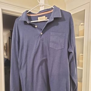 The Normal Brand Long Sleeve Polo XL